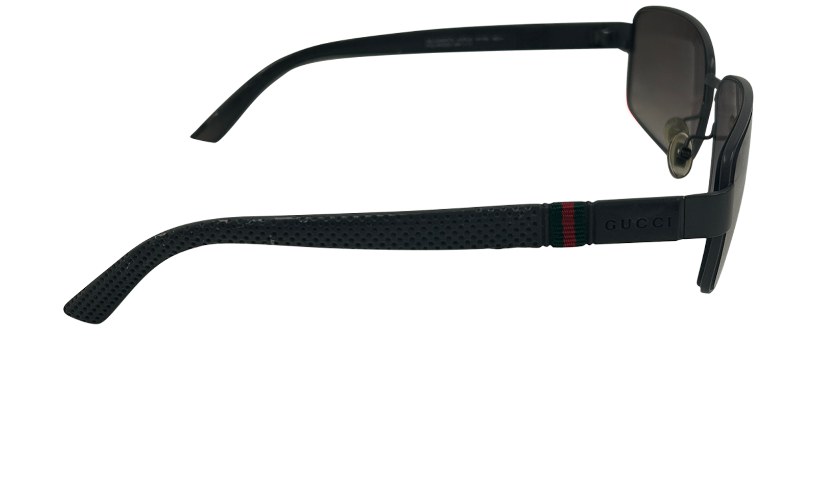 Gucci Gafas Graduadas, 100&euro;, Accesorios, Gris, Tafetán - Acetato, Vista lateral